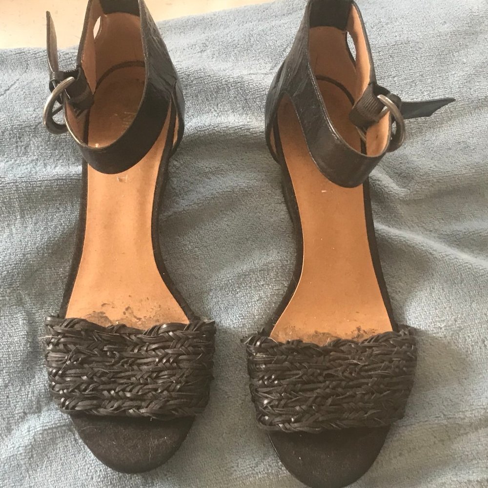 Nine West Ankle strap wedge sandal